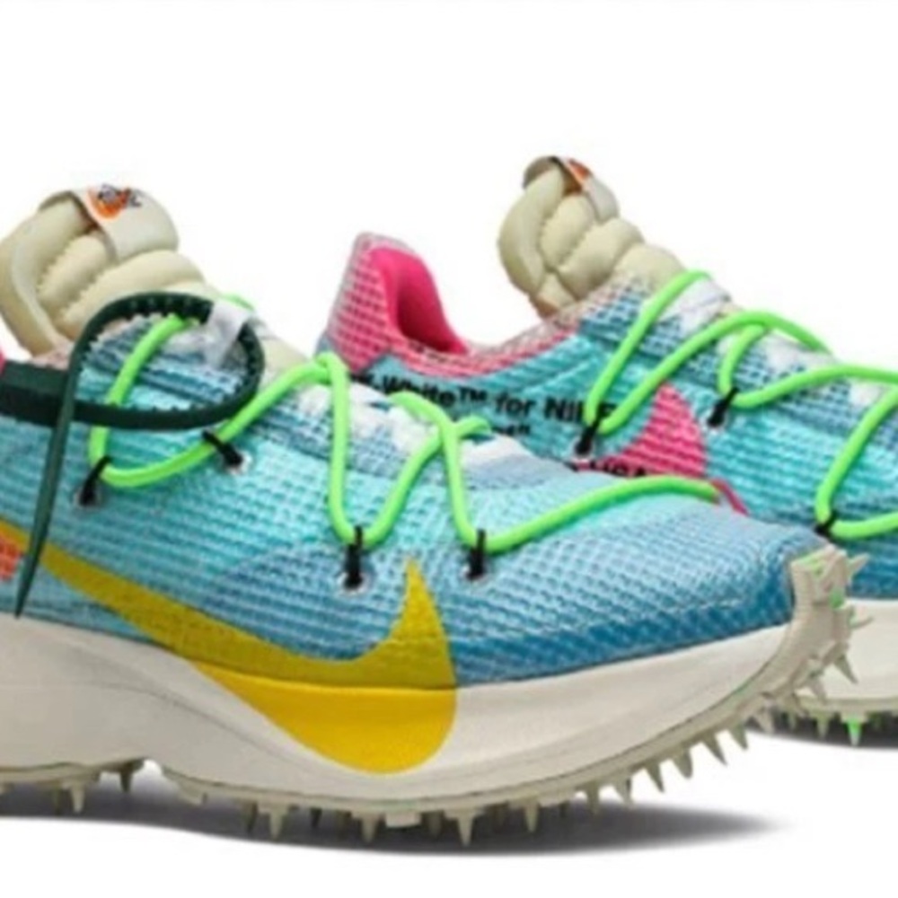 Nike Off-White Multicolor Athletic Shoes